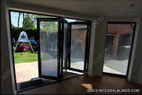 Origin Global Bifold Doors with our integral blinds in Bromley Cross